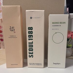 CLEANSING OIL / BEAUTY OF JOSEON /
K SECRET / BEPLAIN